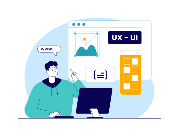 UI/UX Design Services for Web and Mobile Applications - Inext Software Solutions | , Raipur